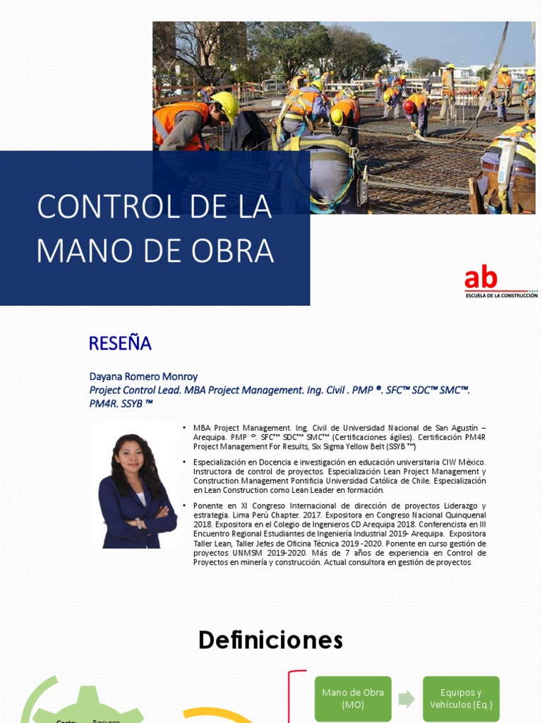 Taller Control De La Mano De Obra Pdf Gestión De Proyectos 