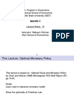 M.A. Program in Economics International School of Economics at Tbilisi State University (ISET)