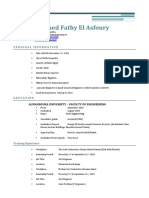 Fady Mohamed Fady El Asfoury Civil Engineer Resume