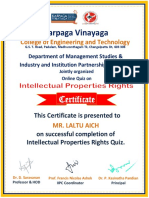 Karpaga Vinayaga: Certificate