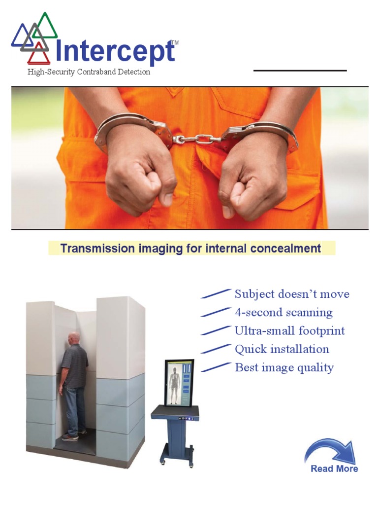 Intercept Body Scanner for Corrections | PDF | Image Scanner | Prison