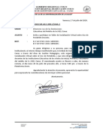 OFICIO MULTIPLE TALLER DE SOCIALIZACION Uso DE PORTAFOLIO PDF