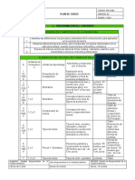 Plan de Curso - Comprensión y Producción de Textos