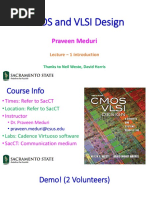 CMOS and VLSI Design: Praveen Meduri