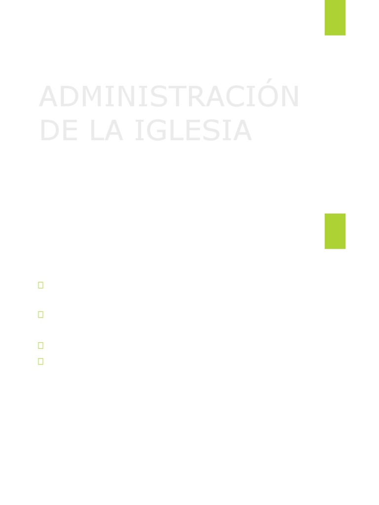 Administración de La Iglesia Capítulo 2 | PDF | Iglesia Católica ...