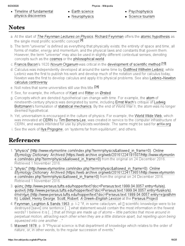 Notes: The Feynman Lectures On Physics | Download Free PDF | Calculus ...