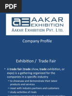 Company Profile - Aakar Exhibition