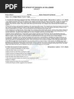 1st Year English Questions & Answers PDF | PDF | Plough