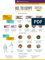 Travel To Egypt: Conversation Cheat Sheet