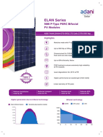 ELAN Series 5BB P-Type PERC Bifacial PV Modules