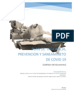 Modelo Plan de Vigilancia, Prevencion y Control de Covid-19 Sector Construccion de Vivienda