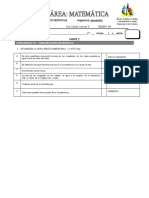 Examen Mensual de Geometría (2° Año ) Fila - A Iv Bim.