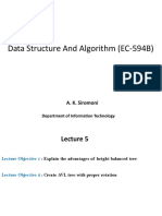 Data Structure and Algorithm (EC-594B) : A. K. Siromoni