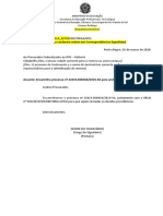 Processo encaminhado para análise e parecer do Procurador Federal