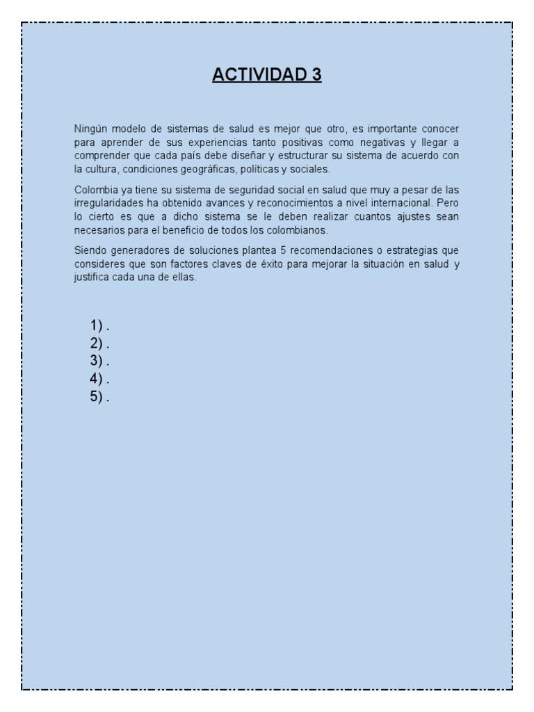 Actividad 3 | PDF | Crecimiento personal y profesional | Negocios