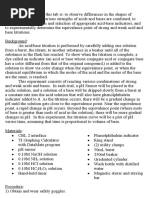 AP Chemistry - Titration Curves of Strong and Weak Acids and Bases