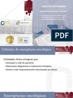 Urgências Oncológicas Ana Paula Ornellas de S. Victorino PDF