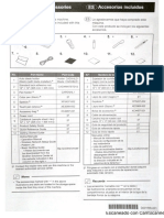 BROTHER SDX125 ACCESORIOS INCLUIDOS