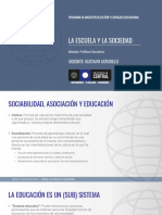 1 La Escuela y La Sociedad PDF