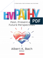 Empathy Past, Present and Future Perspectives