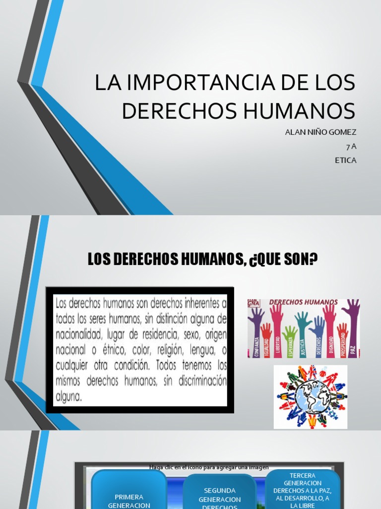 Importancia de los Derechos Humanos | PDF
