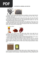 Download CONTINENTAL HERBS AND SPICES by kurniasarip SN47339420 doc pdf