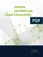 Cato Networks Optimized WAN and Cloud Connectivity
