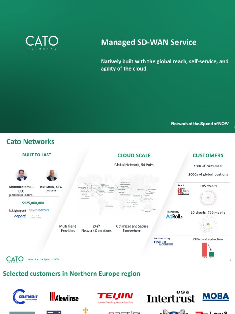 Managed SD-WAN Service: Natively Built With The Global Reach, Self ...