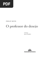 O professor do desejo