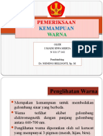 Pemeriksaan Kemampuan Warna