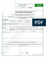 Certificaión de Acreditación de Residencia Fiscal