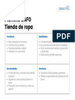 Plantilla DAFO Tienda de Ropa PDF