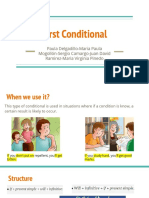 First Conditional: Paula Delgadillo-Maria Paula Mogollón-Sergio Camargo-Juan David Ramirez-Maria Virginia Pinedo