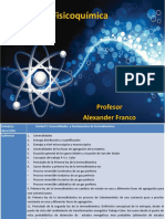 Curso Fisicoquímica Termodinámica