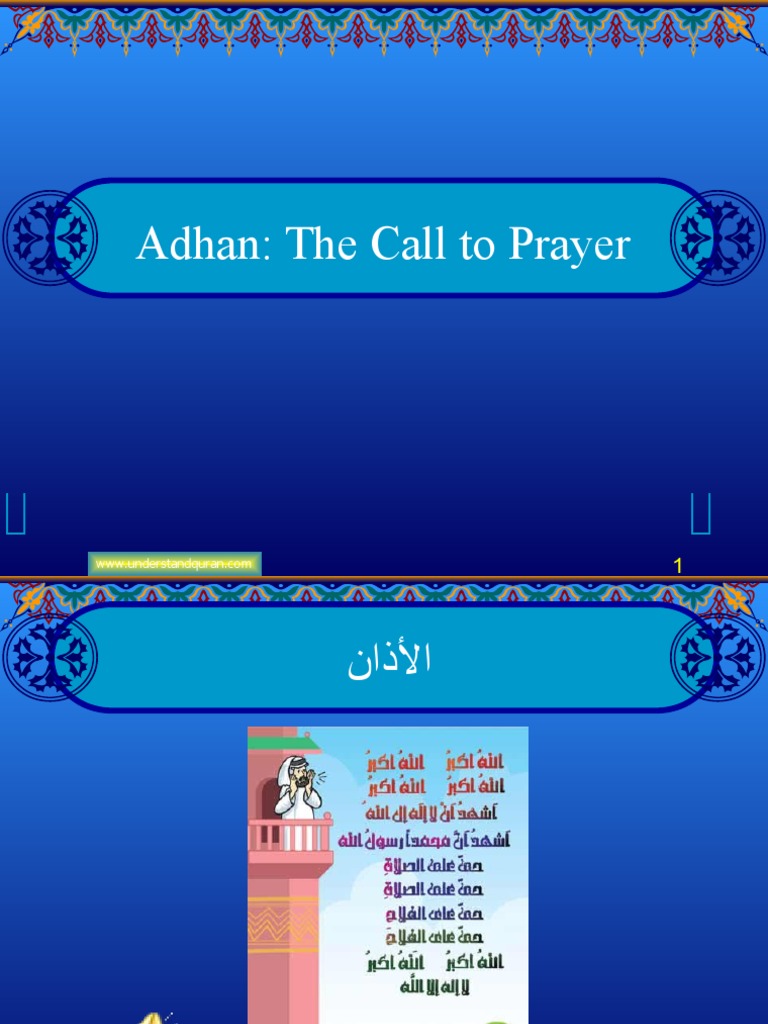 Understanding the Adhan: Importance and Meaning | PDF | Religious ...