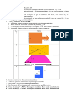 Teorema de Pitágoras, Áreas y Perimetros