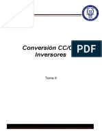 Conversión CC/CA. Inversores: Tema 6