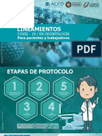 Infografia Lineamientos para Pacientes y Trabajadores Colombia