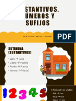 5. Sustantivos, números y sufijos