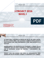 Manual Curso Project 2016 Nivel I