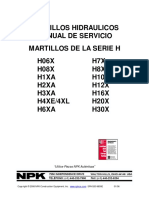 Manual Servicio Martillos NPK Series H PDF