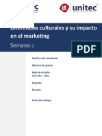 Diferencias Culturales y Su Impacto en MKT S2