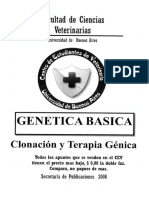 Genetica General. Clonación y Terapia Genica