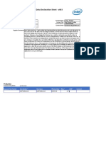 Material Data Declaration Sheet - v003: Supplier Information