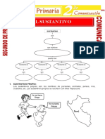 El Sustantivo para Segundo de Primaria