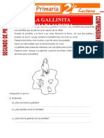 La Gallinita Trabajadora para Segundo de Primaria