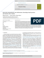 Innovation Intermediaries and Collaboration Knowledge-Based Practices PDF