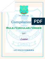 Compilation of Circular-Rules-Order On Leave