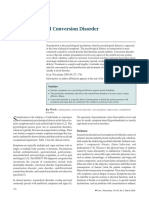 Somatization and Conversion Disorder: in Review
