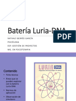 Batería Luria-DNA DIAPOSITIVAS